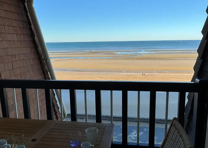 Renove 3 Pieces, Balcon Vue Mer, Parking, Internet, Pour 4 Pers. - Fr-1-487-376 * Cabourg